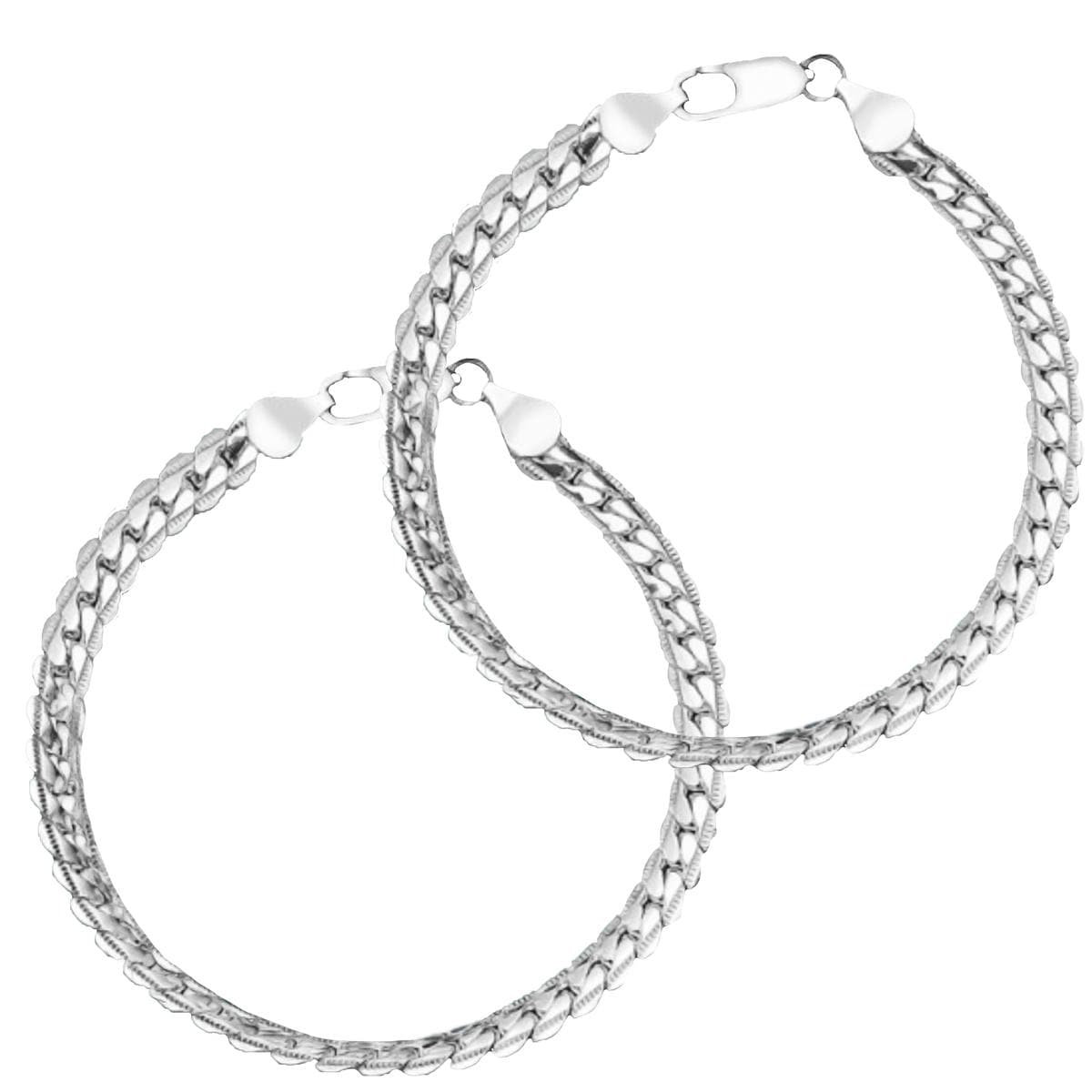 Brazalete Unisexventdepot Mxdus-002 2 Piezass Plata $367