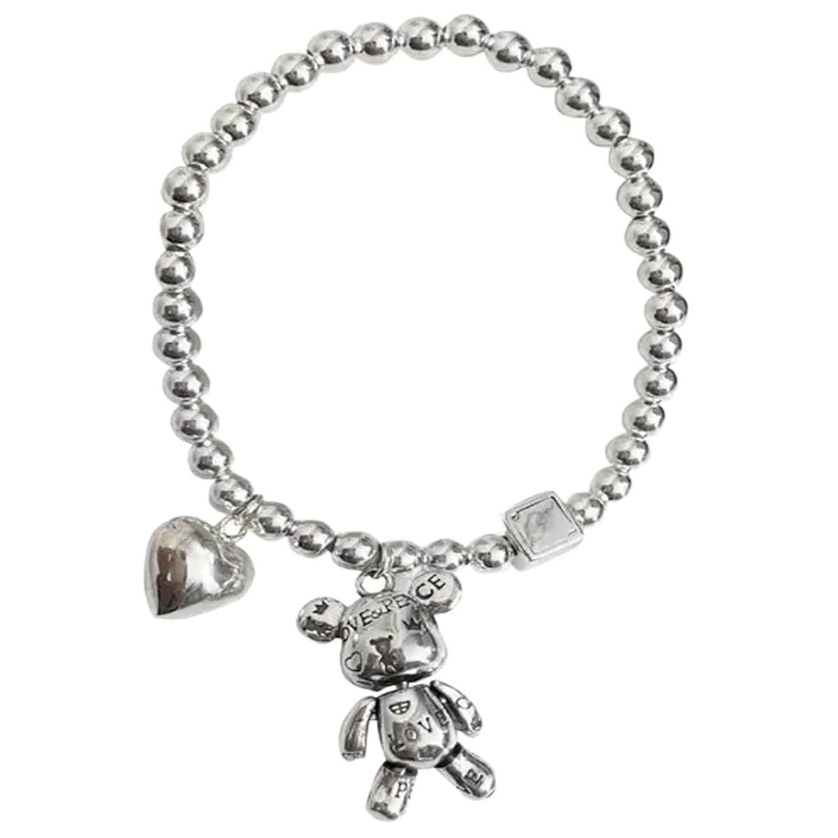 Pulseras De Ososventdepot Mxrxl-001 1 Pieza Plata $261