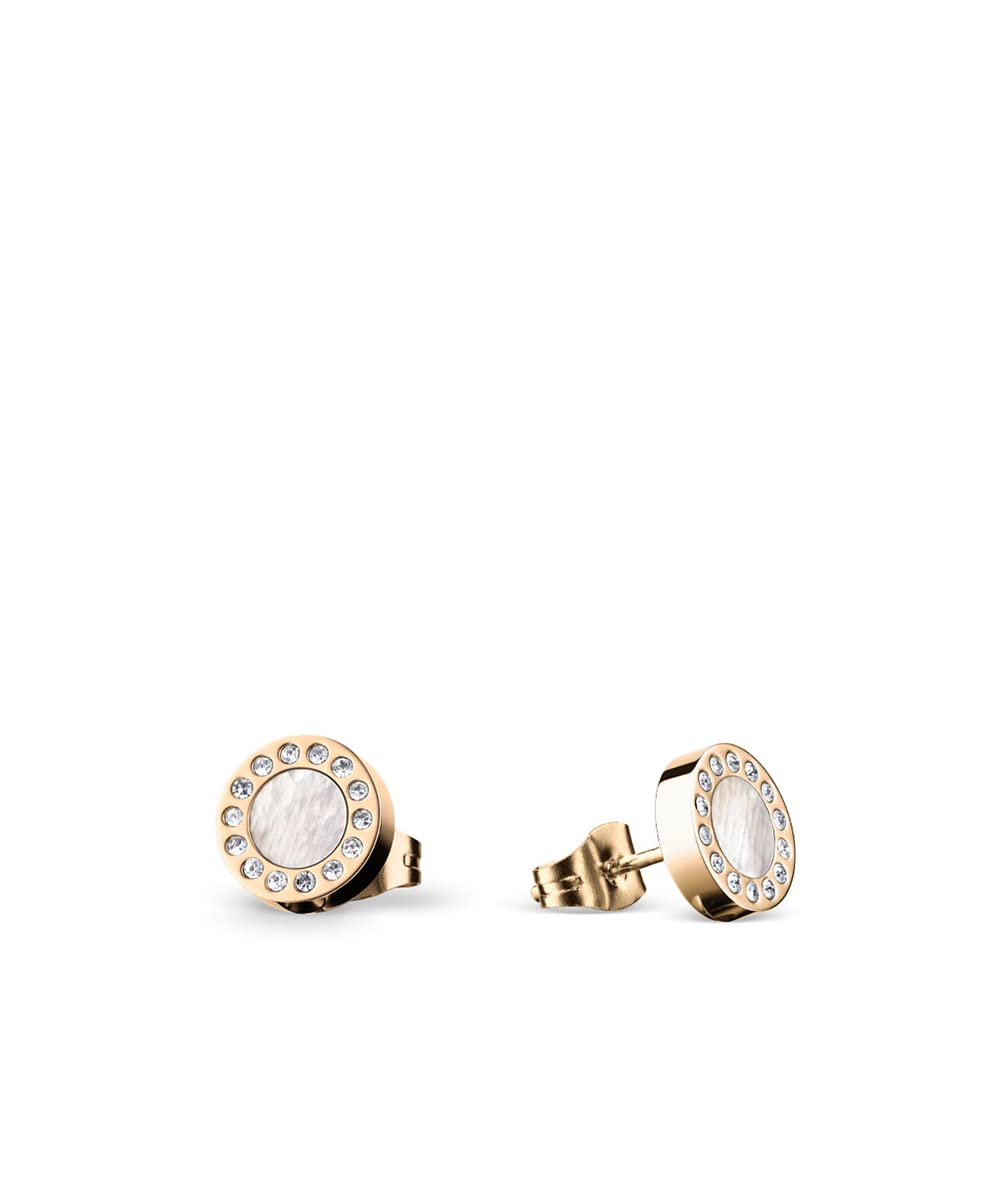 Foto 5 pulgar | Set De Joyas Bering 427-707-gold Steel Con Cristal Blanco - Venta Internacional.