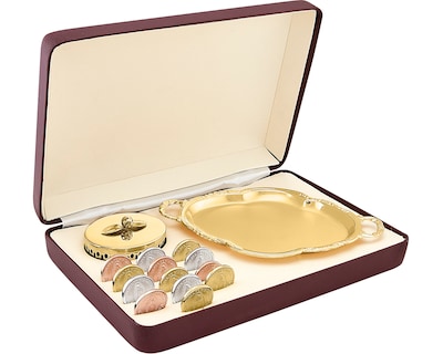 Foto 1 | Arras Moneda Charola Chapa Oro Florentino De 18k Horoz C417