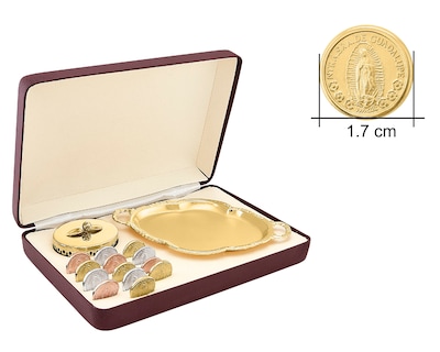 Foto 5 | Arras Moneda Charola Chapa Oro Florentino De 18k Horoz C417