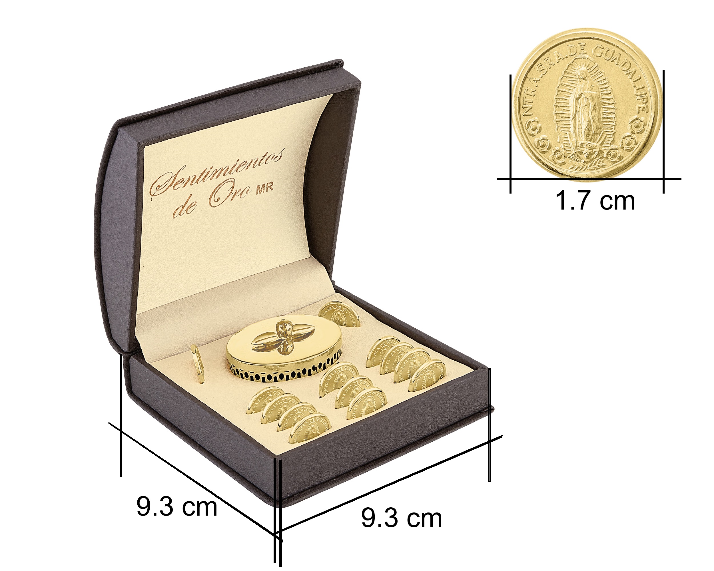 Foto 5 | Arras Guadalupe Chapa Oro De 18k Horoz C407