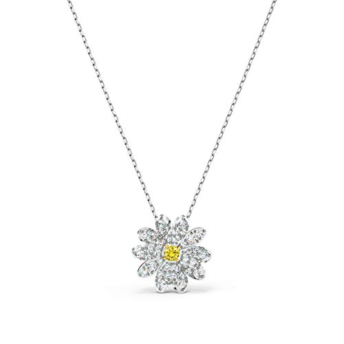 Foto 2 pulgar | Collar Swarovski Eternal Flower De Cristal Amarillo Para Mujer - Venta Internacional.