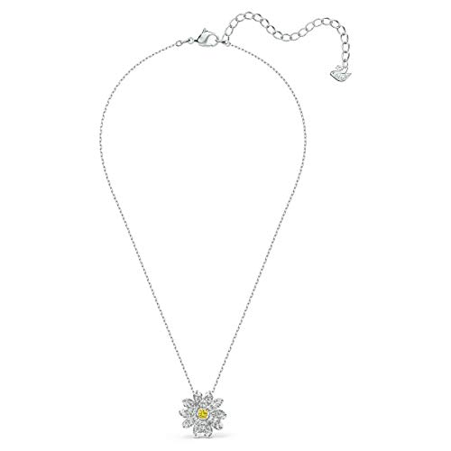 Foto 3 pulgar | Collar Swarovski Eternal Flower De Cristal Amarillo Para Mujer - Venta Internacional.