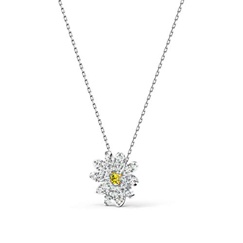 Foto 4 pulgar | Collar Swarovski Eternal Flower De Cristal Amarillo Para Mujer - Venta Internacional.