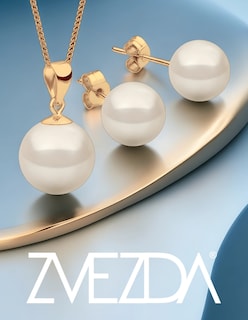 Foto 3 | Set de Collar con Aretes Zvezda para Mujer