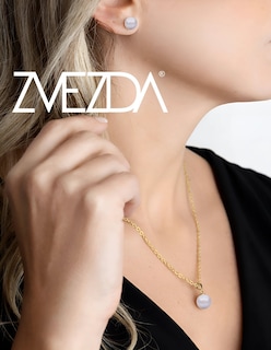 Foto 2 | Set de Collar con Aretes Zvezda para Mujer