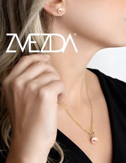 Foto 2 | Set de Collar con Aretes Zvezda para Mujer