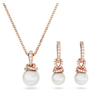 Foto 1 | Conjunto De Joyas Swarovski Originally: Pendiente Y Collar - Venta Internacional.