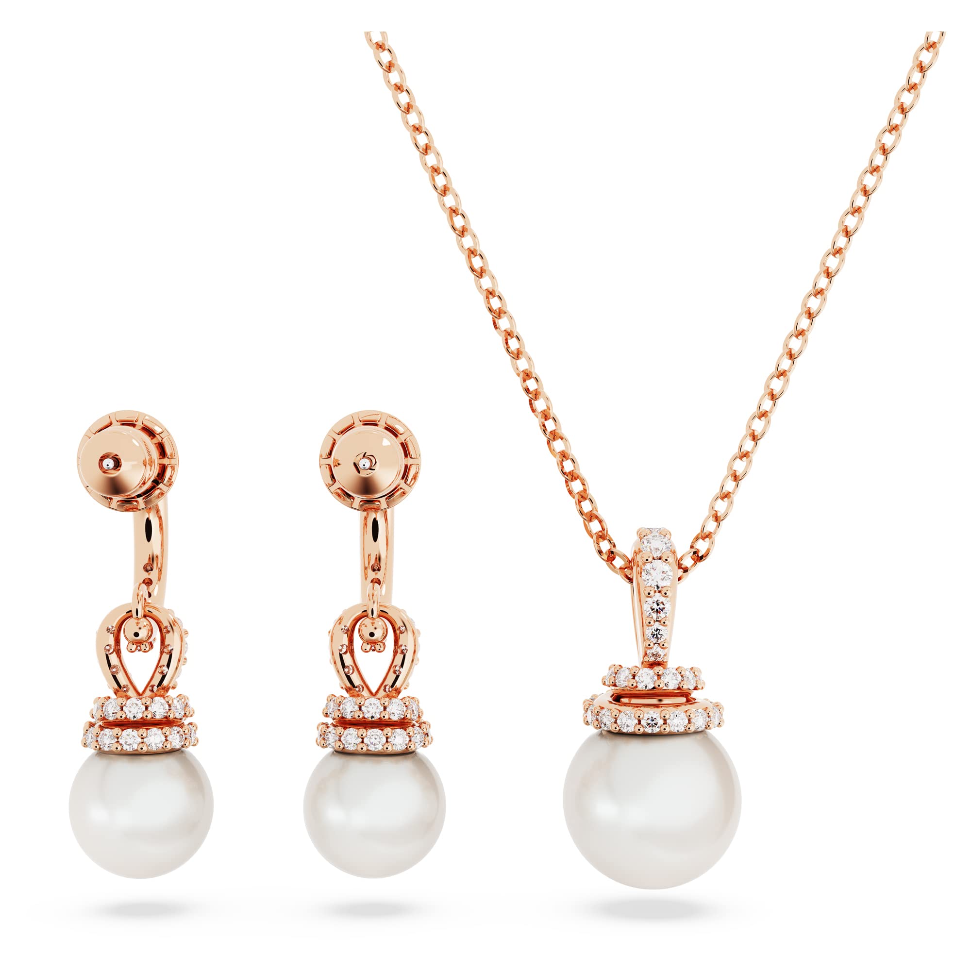 Foto 5 pulgar | Conjunto De Joyas Swarovski Originally: Pendiente Y Collar - Venta Internacional.