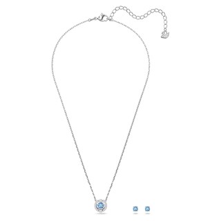 Foto 2 | Conjunto De Joyas Con Colgante Redondo Swarovski Una Y Pendientes - Venta Internacional.
