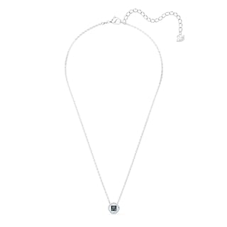 Foto 2 | Juego De Collares Swarovski Angelic Square Con Cristales Chapados En Rodio - Venta Internacional.