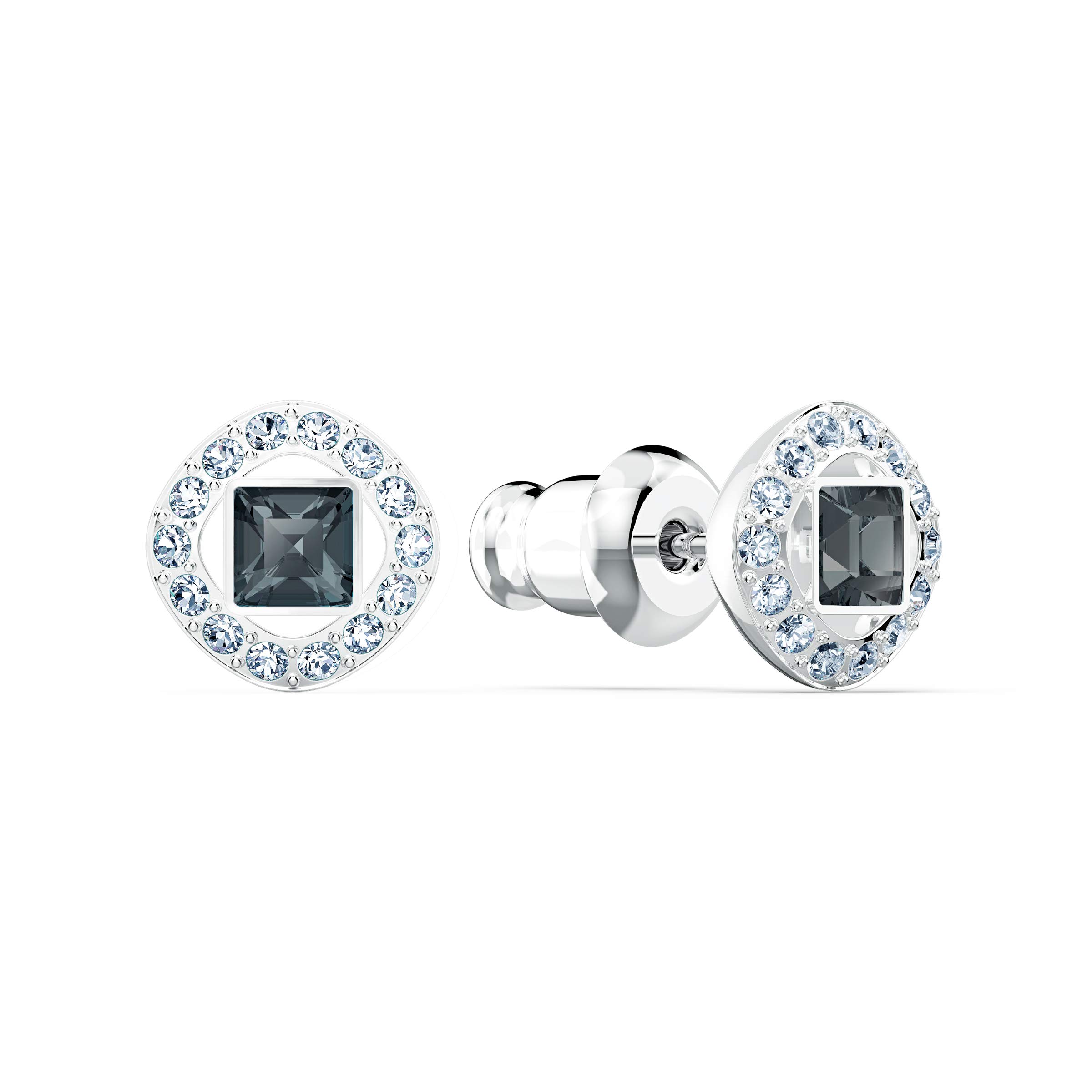 Foto 5 pulgar | Juego De Collares Swarovski Angelic Square Con Cristales Chapados En Rodio - Venta Internacional.