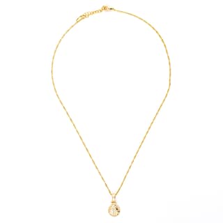 Foto 1 | Set de Collar con Aretes The Golden Store de Chapa de Oro de 18k