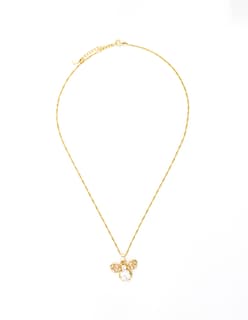 Foto 3 | Set De Arete Y Collar En Forma De Insecto The Golden Store Chapa De Oro De 18k