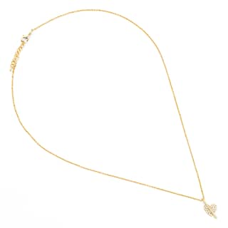 Foto 3 | Juego De Collar Y Arete Con Diseño De Corazón The Golden Store Chapa De Oro 18k