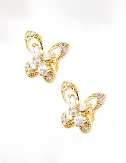 Foto 4 | Juego de Aretes y Collar The Golden Store Chapa de Oro 18k