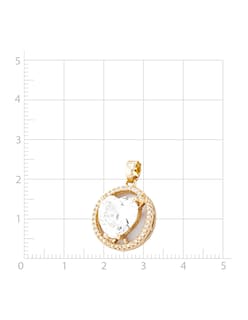 Foto 2 | Juego de Aretes y Collar The Golden Store Chapa de Oro 18k