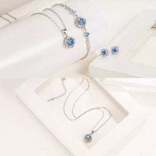 Foto 4 | Juego de Collar + Pendientes + Pulsera Xtellar Color Plateado para Mujer