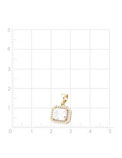 Foto 2 | Juego de Aretes y Collar The Golden Store Chapa de Oro 18k