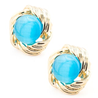 Foto 3 | Arete Y Collar Circular Con Marco Dorado The Golden Store Chapa De Oro 18k