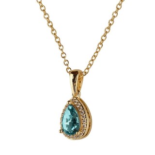 Foto 2 | Set De Joyería Para Mujer Dory Luckyly Collar Y Aretes Latón Con Baño De Oro 14k Con Zirconia Cúbica