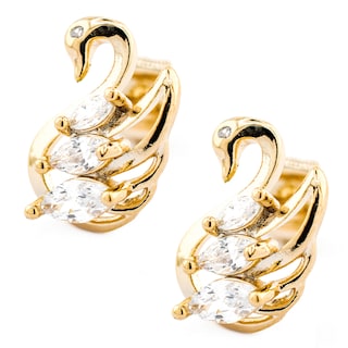 Foto 3 | Set De Collar Y Dije Diseño De Cisne The Golden Store Chapa De Oro 18k