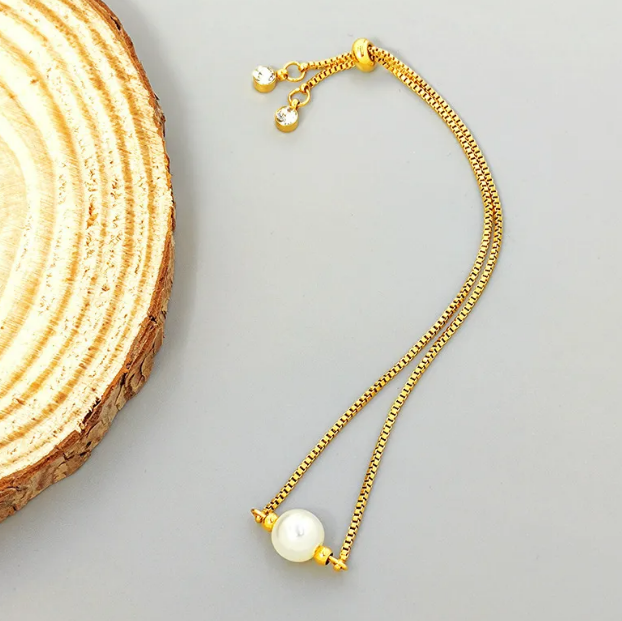 Foto 4 pulgar | Collar Xtellar Perla Pulsera Aretes Dije Acero Inoxidable Joyería