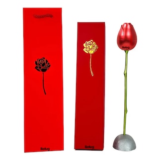 Foto 2 | Rosas Exquisita Belug , Regalos Para Mujeres, Regalos De San Valentín Plata Rojo