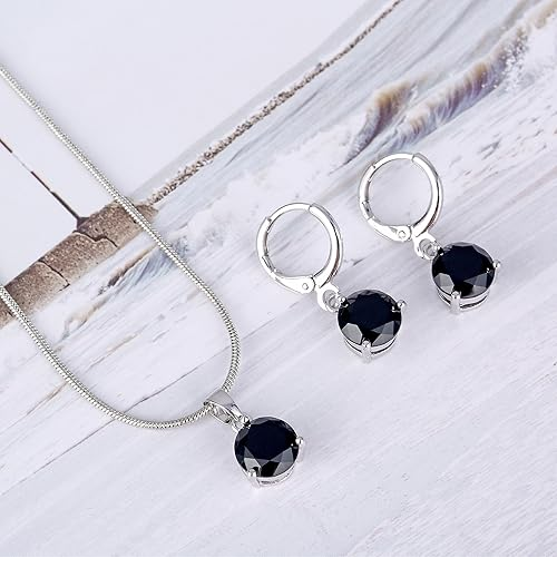 Foto 4 pulgar | Xtellar Oro Transparente Mujer Chapado En Circonita Solitario Circonita Pendientes Del Collar