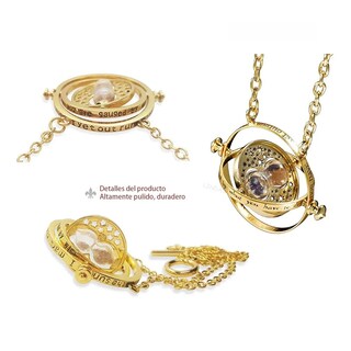 Foto 4 | Collar Giratiempo Harry Potter + Collar Y Pulsera Snitch Dorado Belug Plata