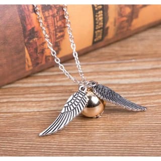 Foto 5 | Collar Giratiempo Harry Potter + Collar Y Pulsera Snitch Dorado Belug Plata