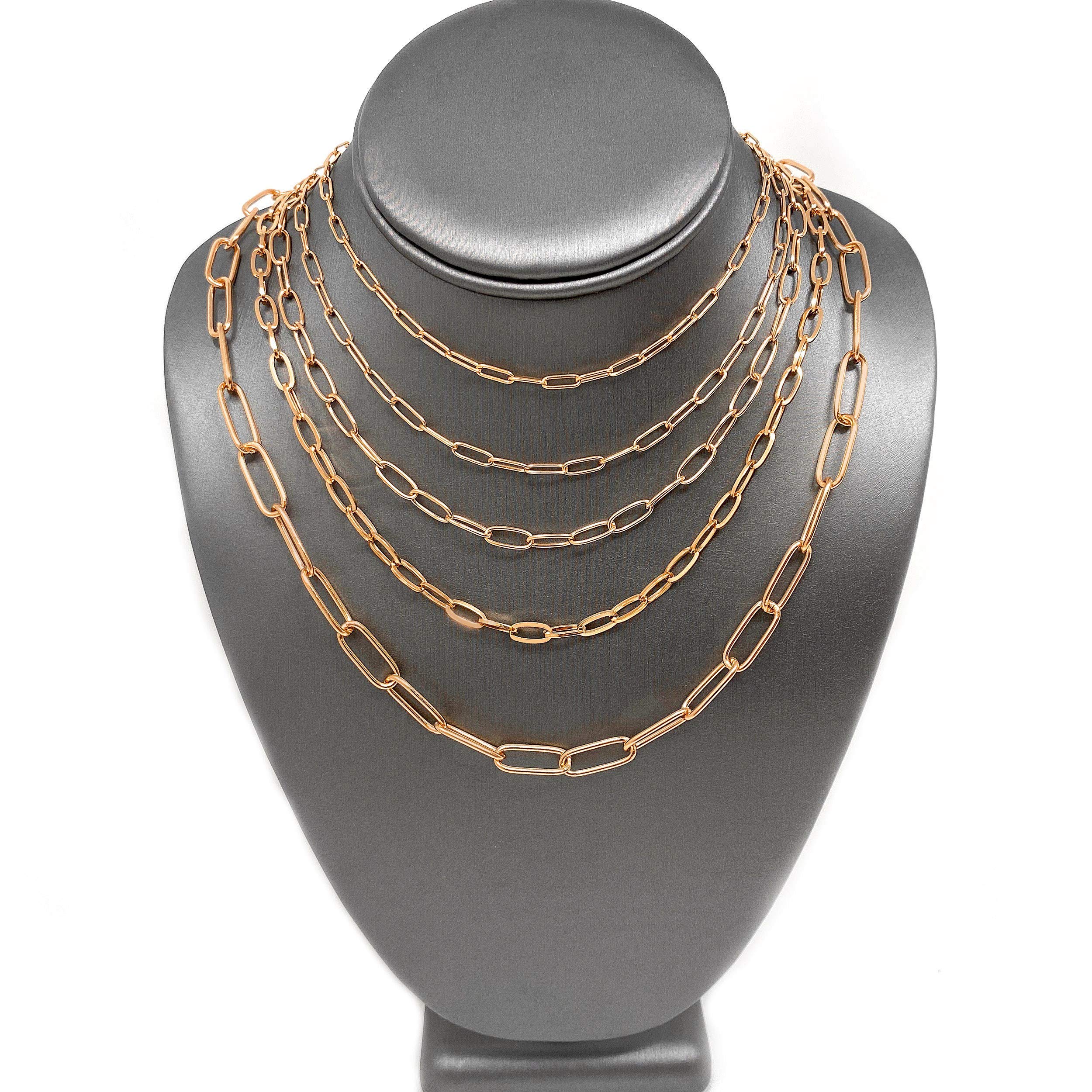 Foto 8 pulgar | Conjunto De Joyas West Coast Paperclip, Collar Y Pulsera - Venta Internacional.