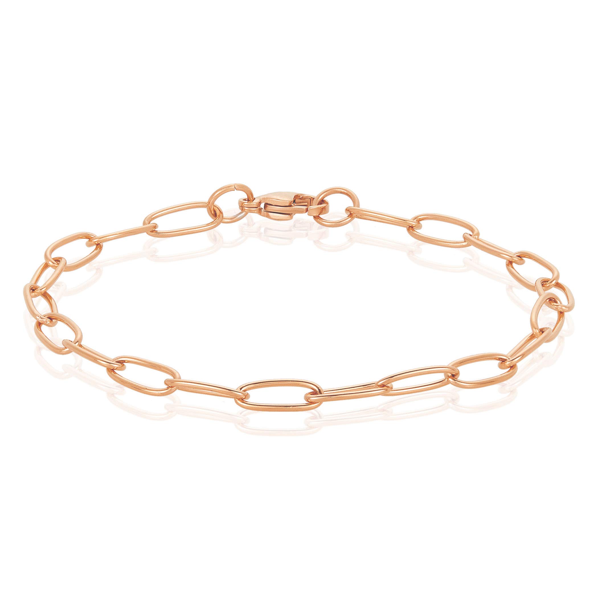 Foto 4 pulgar | Conjunto De Joyas West Coast Paperclip, Collar Y Pulsera - Venta Internacional.