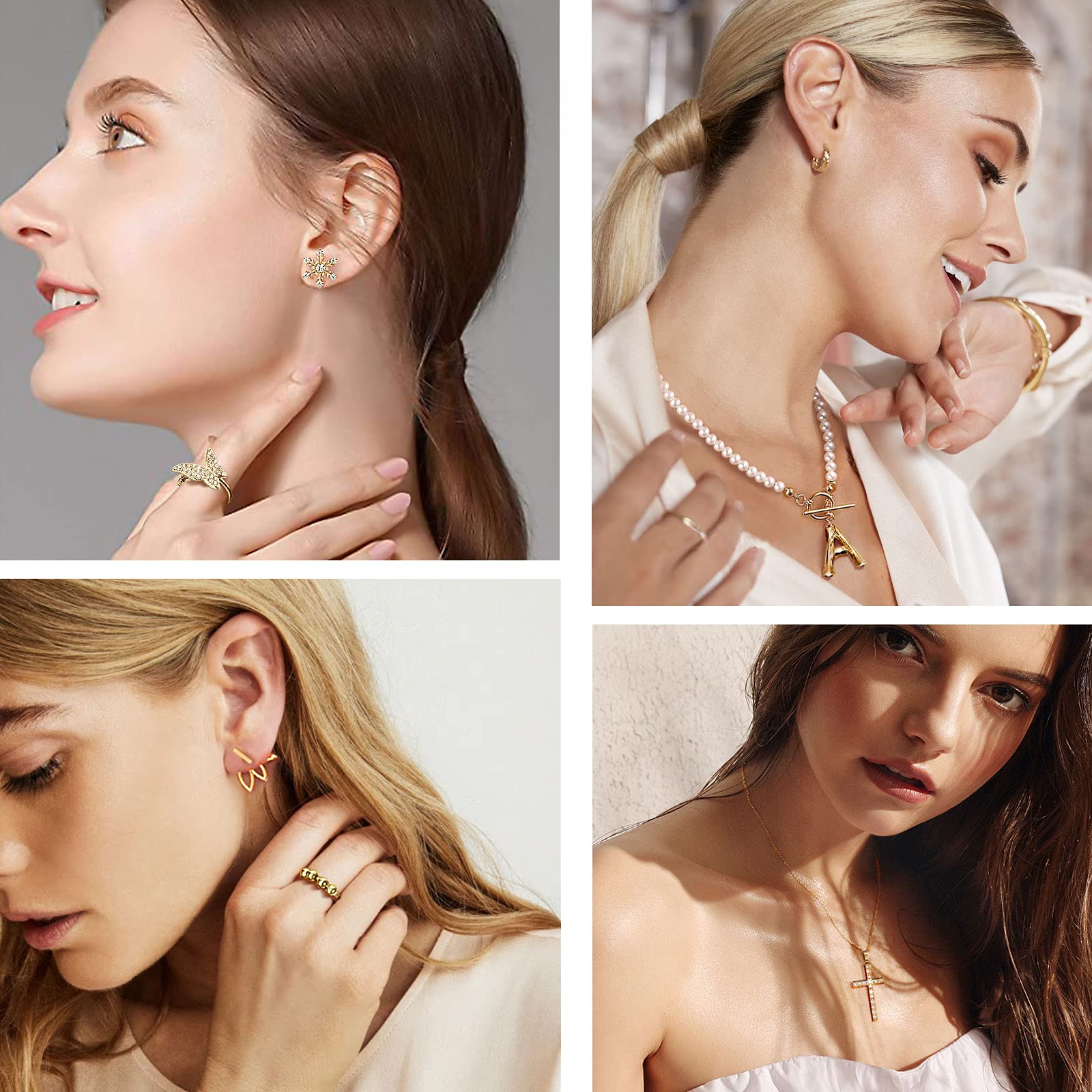 Foto 5 pulgar | Calendario De Adviento Mjartoria 2024 Para Mujer Con Joyas De Oro - Venta Internacional.
