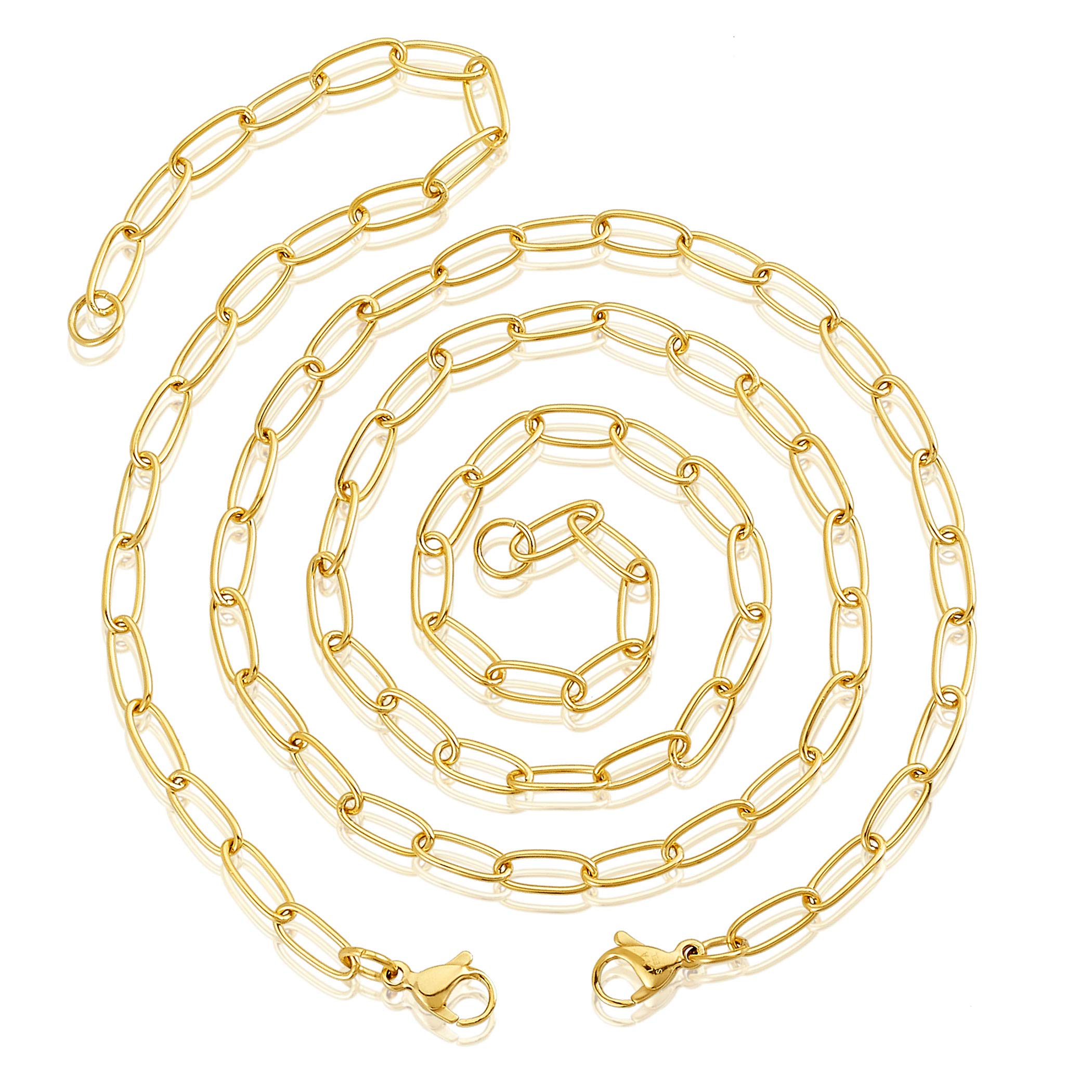 Foto 2 pulgar | Conjunto De Joyas West Coast Paperclip, Collar Y Pulsera - Venta Internacional.
