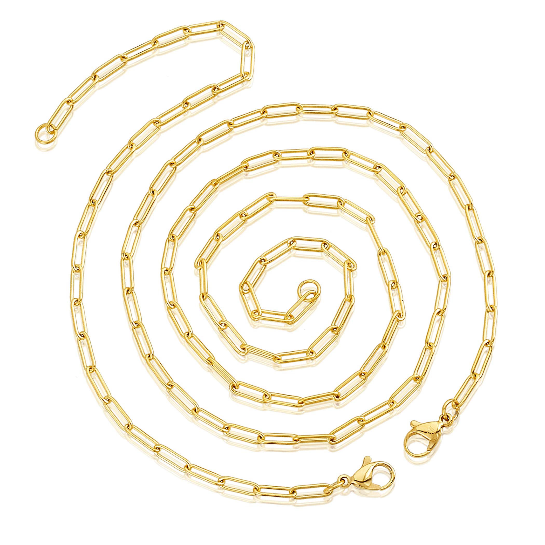 Foto 2 pulgar | Conjunto De Joyas West Coast Paperclip, Collar Y Pulsera - Venta Internacional.