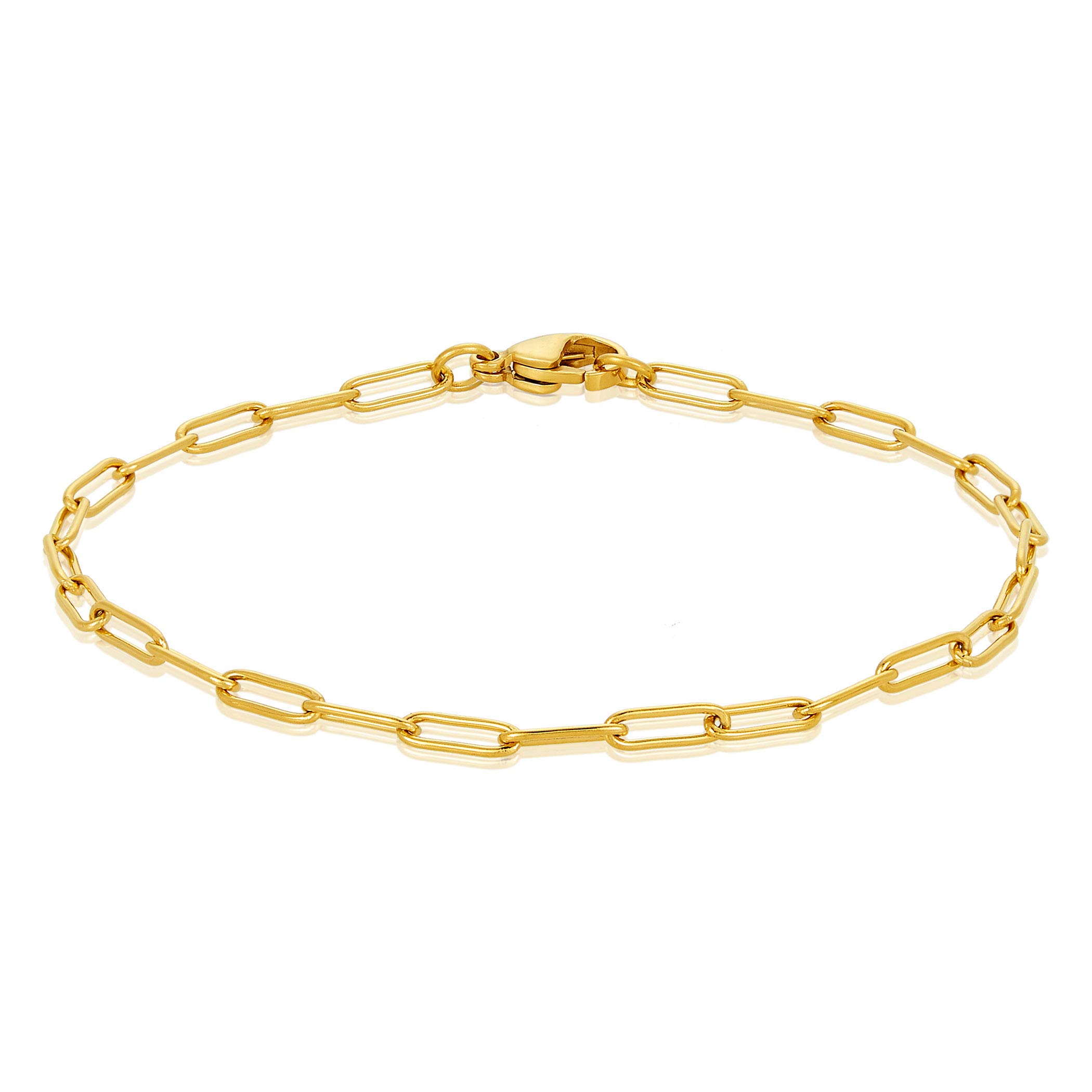 Foto 4 pulgar | Conjunto De Joyas West Coast Paperclip, Collar Y Pulsera - Venta Internacional.