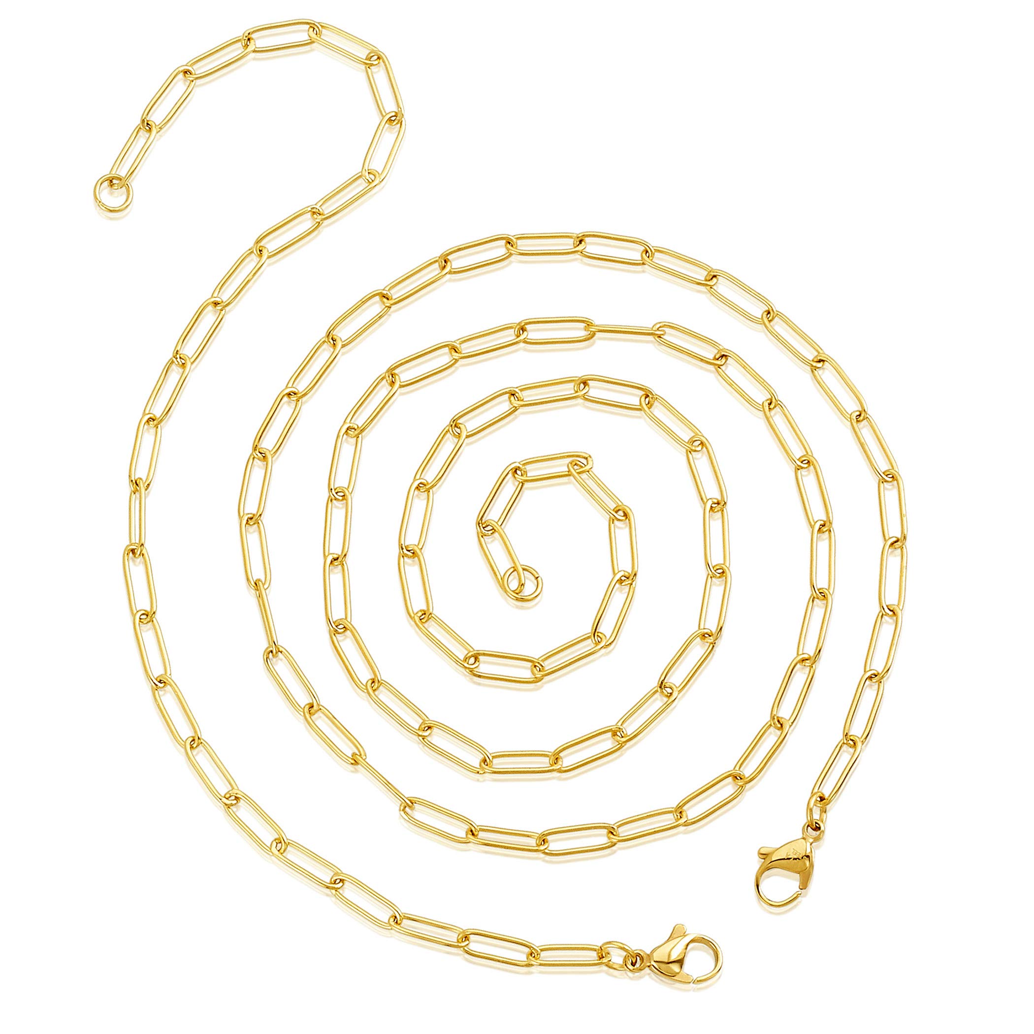 Foto 2 pulgar | Conjunto De Joyas West Coast Paperclip, Collar Y Pulsera - Venta Internacional.