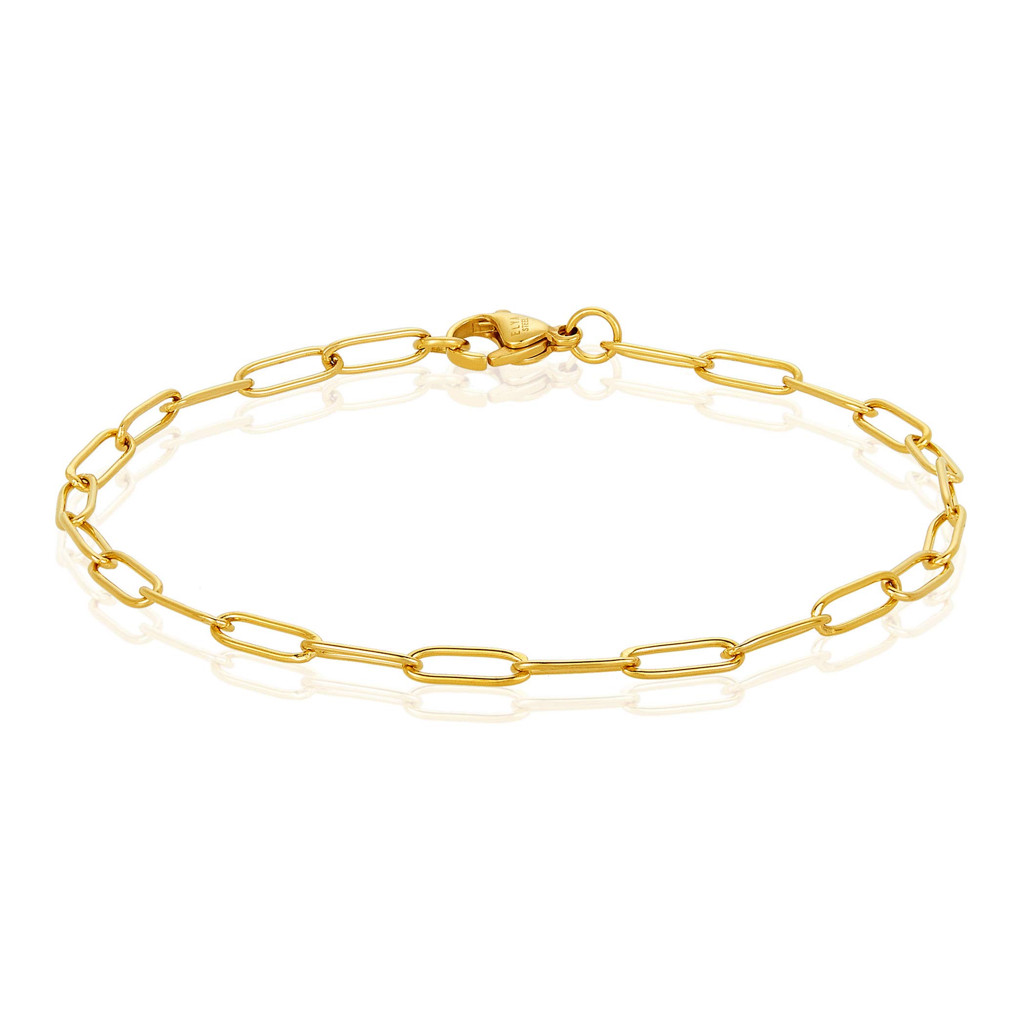 Foto 4 pulgar | Conjunto De Joyas West Coast Paperclip, Collar Y Pulsera - Venta Internacional.