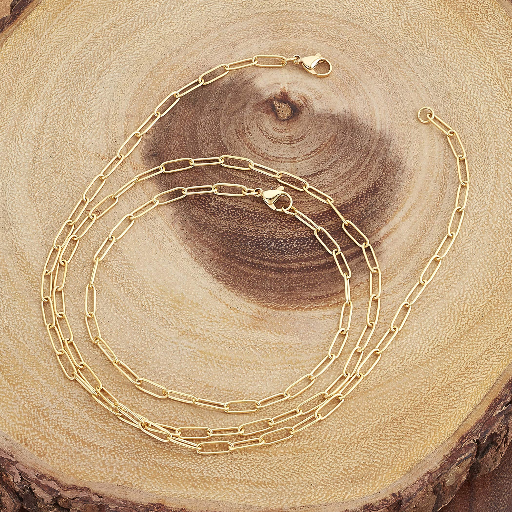 Foto 5 pulgar | Conjunto De Joyas West Coast Paperclip, Collar Y Pulsera - Venta Internacional.