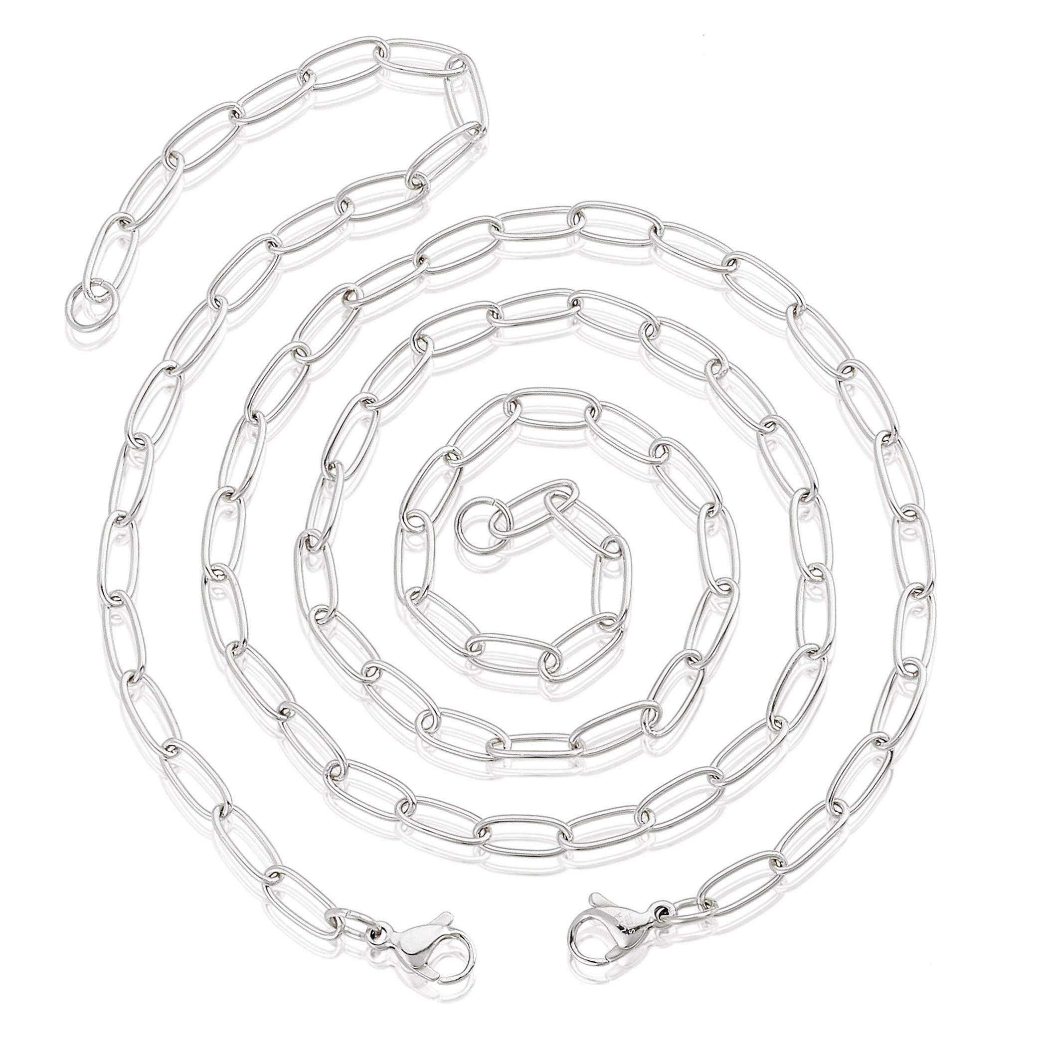 Foto 2 pulgar | Conjunto De Joyas West Coast Paperclip, Collar Y Pulsera - Venta Internacional.