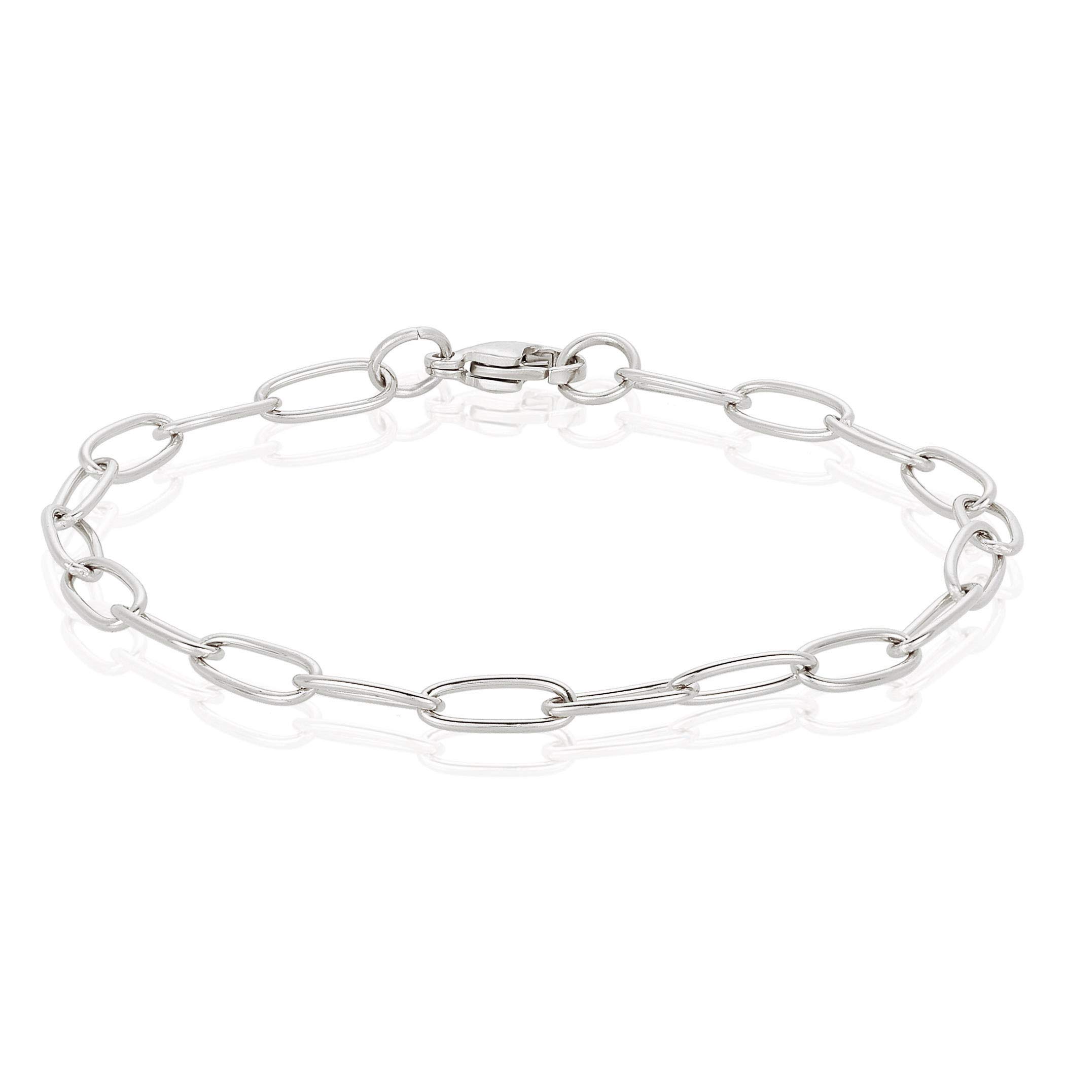 Foto 3 | Conjunto De Joyas West Coast Paperclip, Collar Y Pulsera - Venta Internacional.