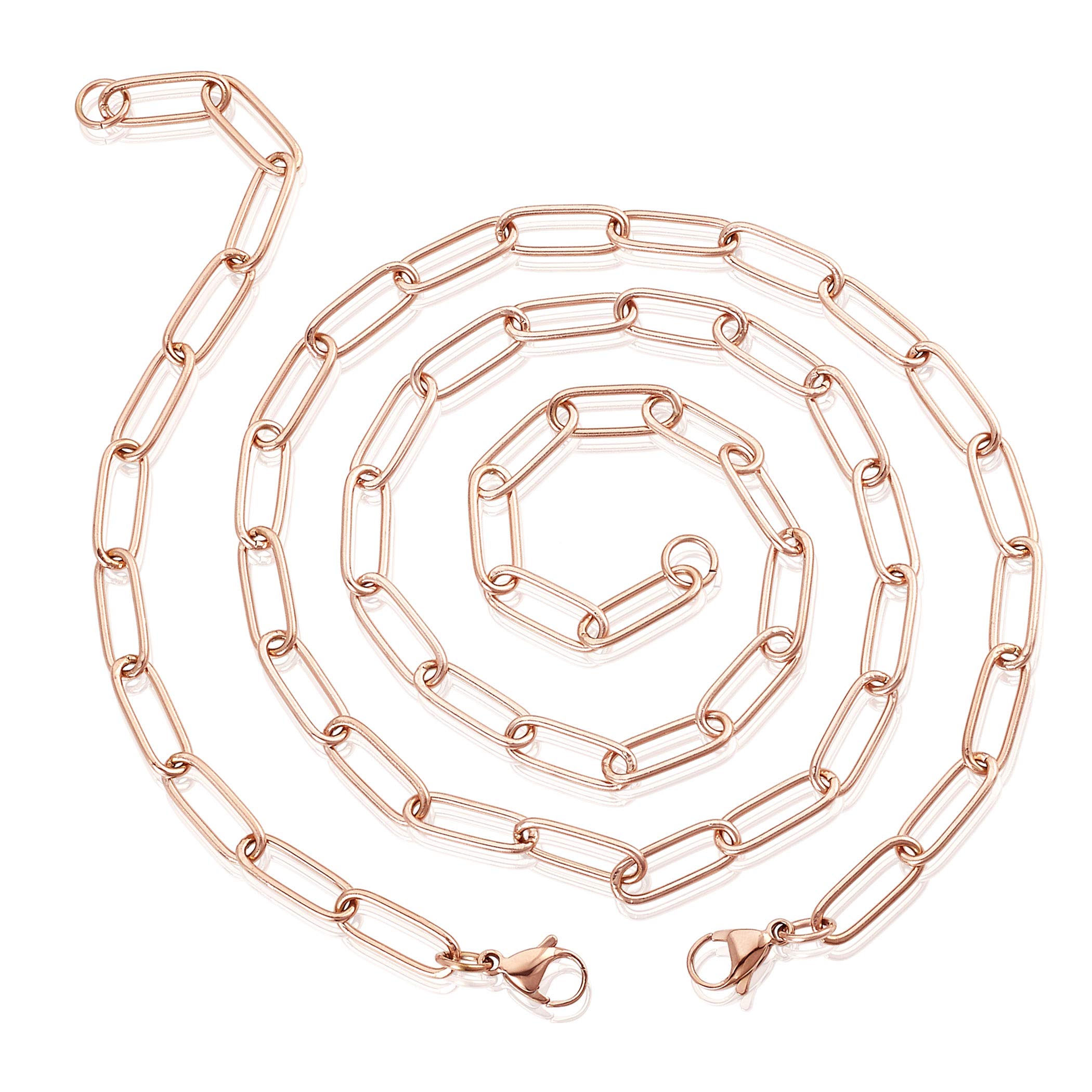 Foto 2 pulgar | Conjunto De Joyas West Coast Paperclip, Collar Y Pulsera - Venta Internacional.