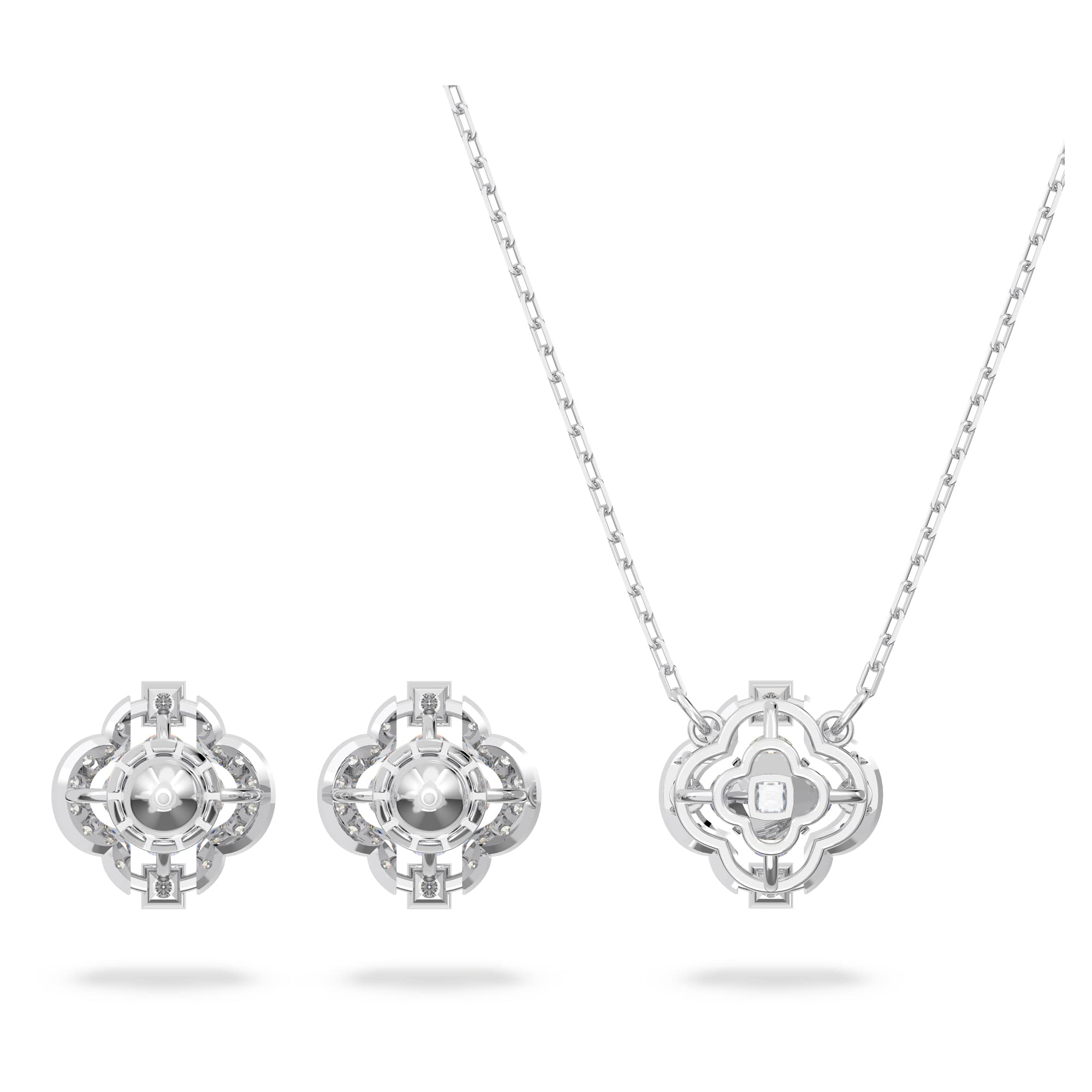 Foto 4 | Set De Joyas Swarovski Sparkling Dance Con Collar Y Pendientes - Venta Internacional.