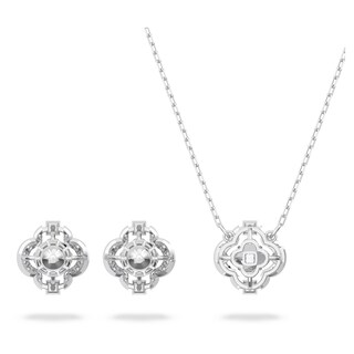 Foto 4 | Set De Joyas Swarovski Sparkling Dance Con Collar Y Pendientes - Venta Internacional.