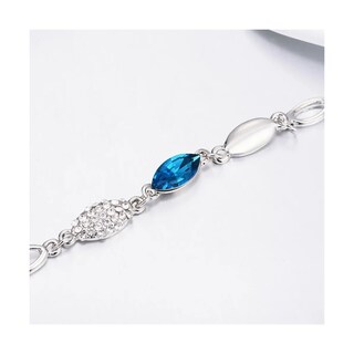 Foto 2 | Collar Pulsera Y Aretes Platesdos Lab.g Azul