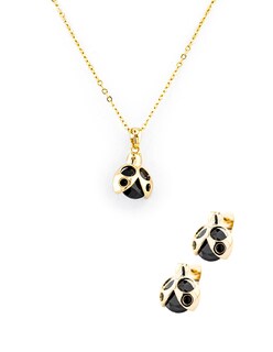 Foto 1 | Arete Y Collar De Catarina The Golden Store Chapa De Oro 18k