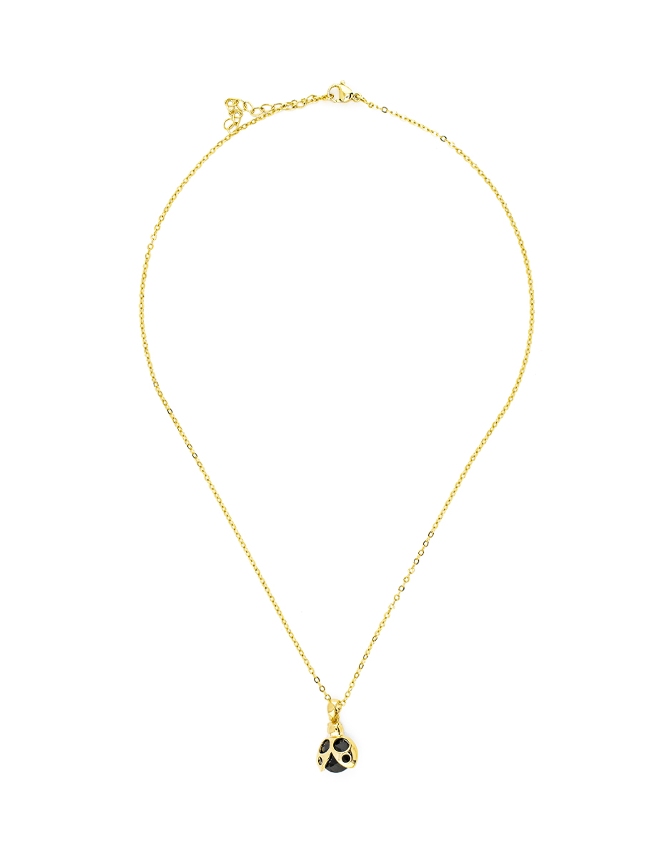 Foto 3 pulgar | Arete Y Collar De Catarina The Golden Store Chapa De Oro 18k