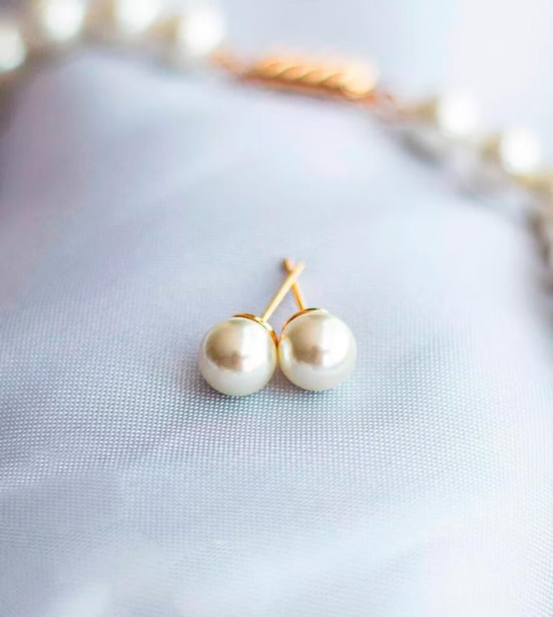 Foto 4 pulgar | Juego Collar Y Aretes Perla De Mallorca Arette